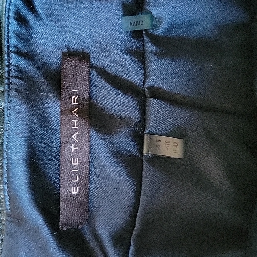 Lamb Leather Skirt, Like New! - Picture 4 of 5